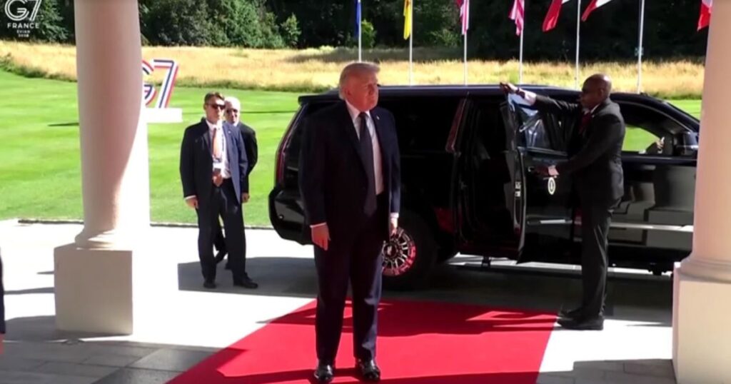 trump-chega-na-franca-para-cupula-do-g7