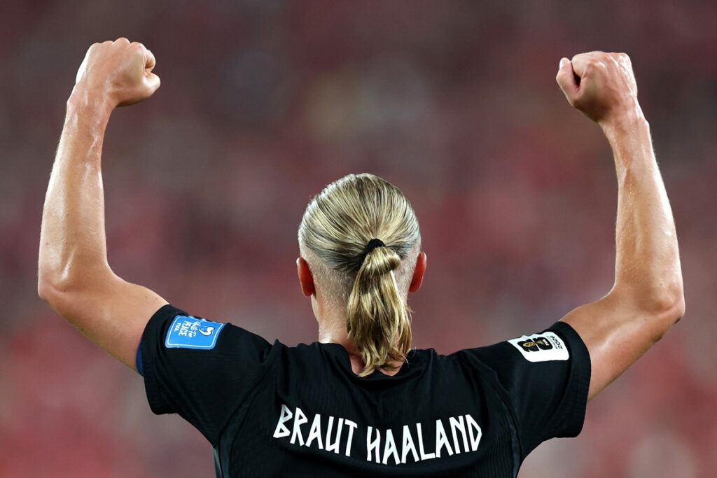 braut-haaland:-nome-na-camisa-do-craque-da-noruega-homenageia-mae