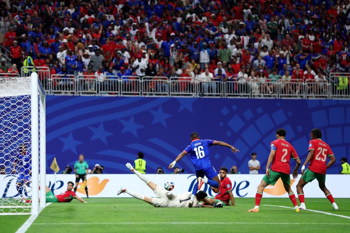 copa-do-mundo:-haiti-abre-o-placar-contra-marrocos-com-gol-de-letra