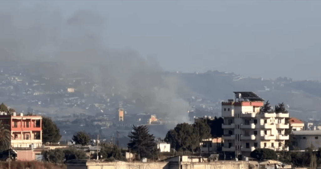 israel-ataca-o-libano-um-dia-apos-concordar-em-retirar-tropas-da-regiao