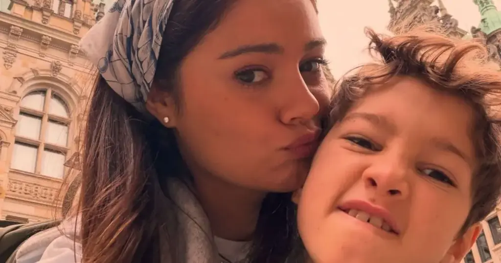 Sophie Charlotte mostra viagem com filho à cidade natal, na Alemanha