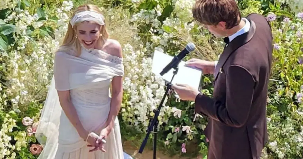 Emma Roberts e Cody John se casaram ao ar livre em Idaho; veja