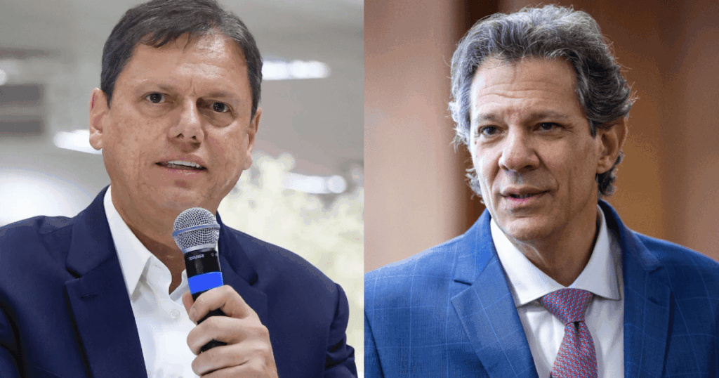 datafolha-em-sp:-tarcisio-de-freitas-tem-46%-e-fernando-haddad,-30%