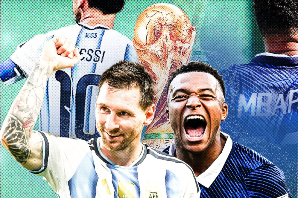 finalistas-na-ultima-copa,-argentina-e-franca-seguem-100%-no-mundial