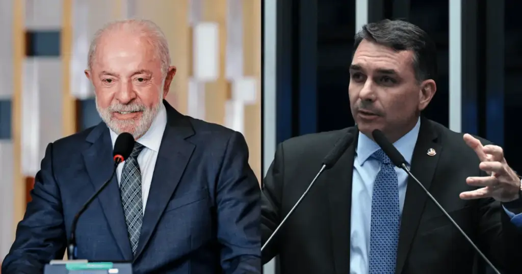 PoderData/AYA: Lula tem 41% das intenções de voto no 1º turno; Flávio, 35%