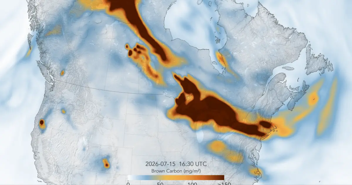 América do Norte está coberta por fumaça há uma semana; veja vídeo