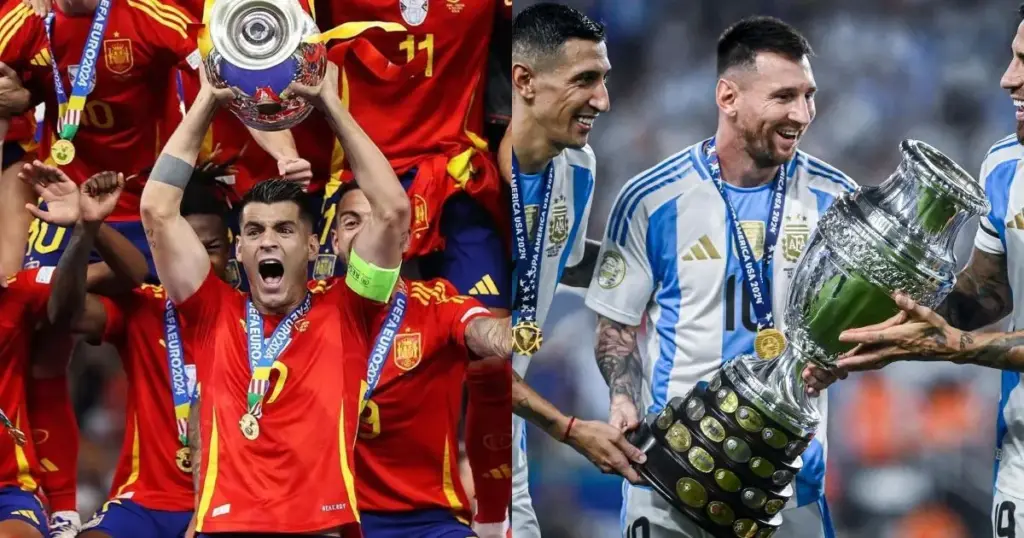 Além da rivalidade: Espanha e Argentina compartilham o idioma na decisão