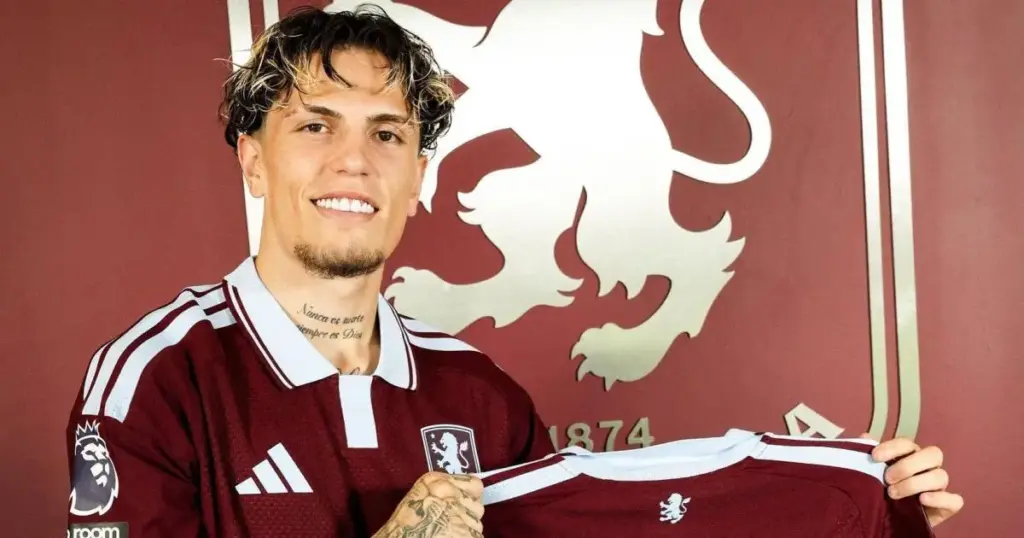 Aston Villa anuncia contratação de Garnacho por empréstimo junto ao Chelsea