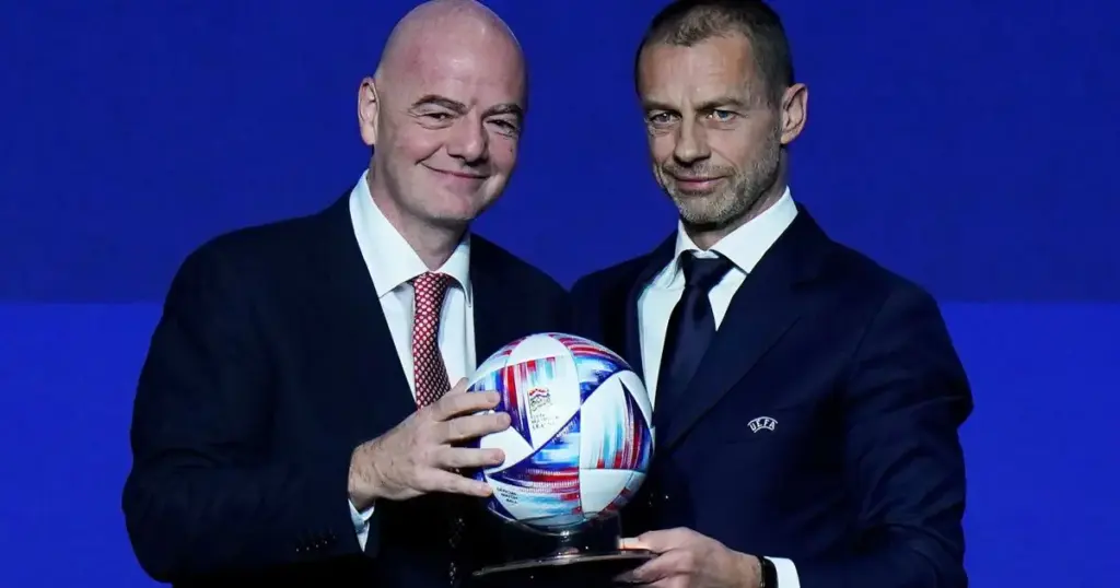 Presidente da Uefa boicota final da Copa do Mundo após briga com a Fifa
