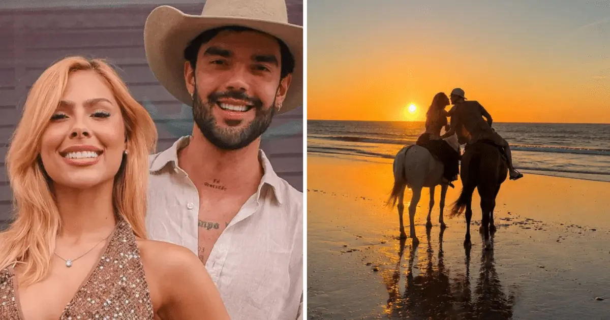 Luan Pereira se declara para Victória Miranda após reatarem romance