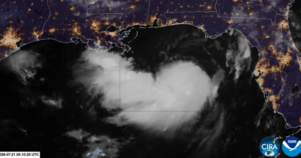 Tempestade tropical “Bertha” chega nos EUA com ventos acima de 90km/h