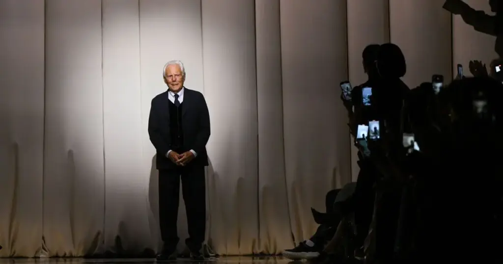 Giorgio Armani terá vida e carreira retratadas em série