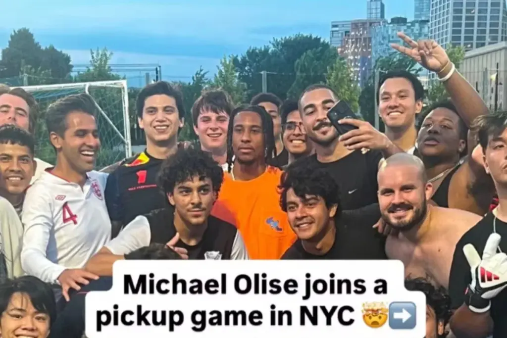 Astro da França na Copa, Michael Olise é flagrado em pelada em NY