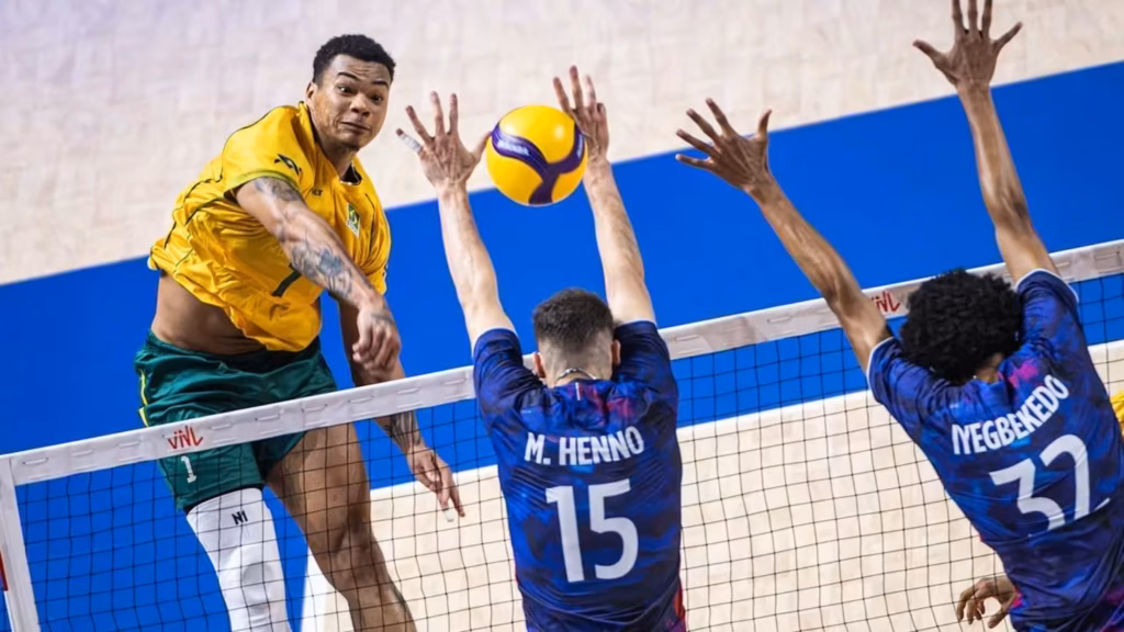 Brasil x Polônia: horário e onde assistir à VNL Masculina