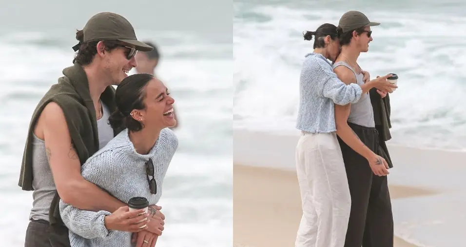 Bruna Marquezine e Shawn Mendes vivem manhã romântica no Rio; veja fotos