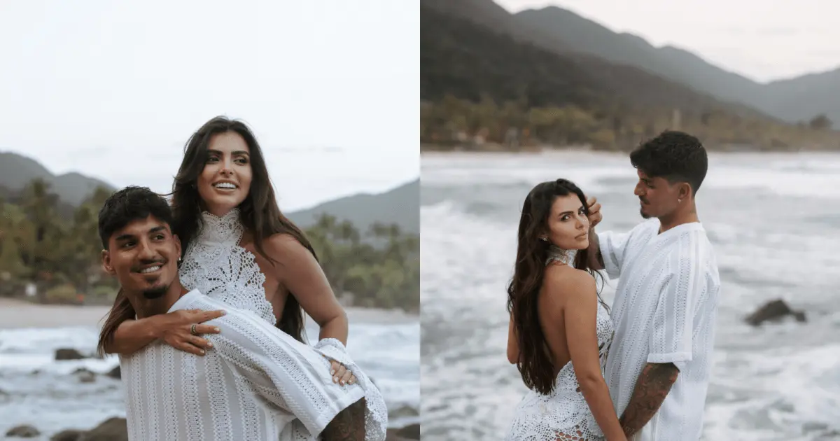 “Nos vemos no altar”, diz Isabella Arantes antes de casamento com Medina
