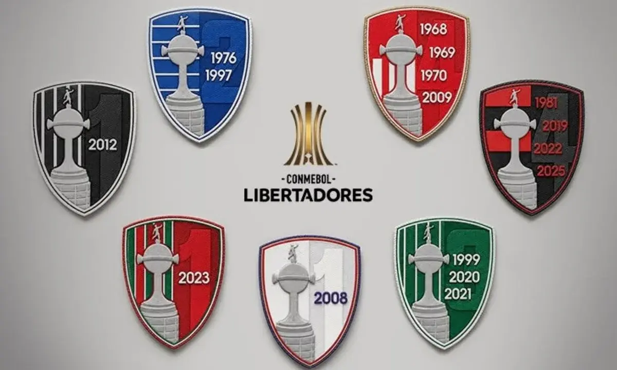Conmebol cria novo patch personalizado para campeões da Libertadores