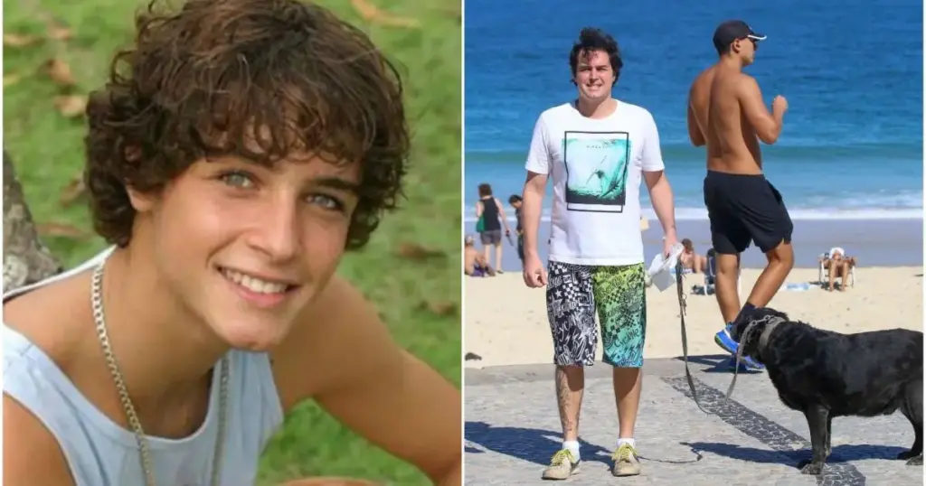Felipe Dylon comemora 39 anos em praia no Rio; veja fotos