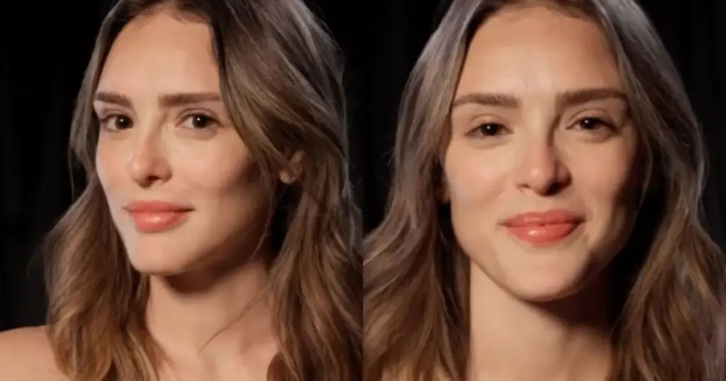 Isabelle Drummond se transforma em Emília após 25 anos