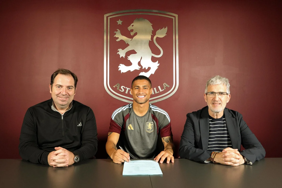 João Gomes, ex-Flamengo, é anunciado como reforço do Aston Villa