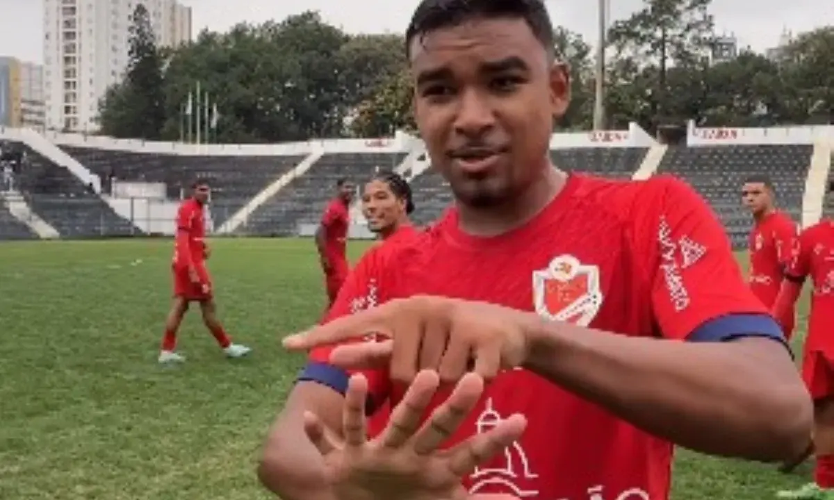 Jogador do Ibrachina provoca Corinthians após goleada no Sub-17