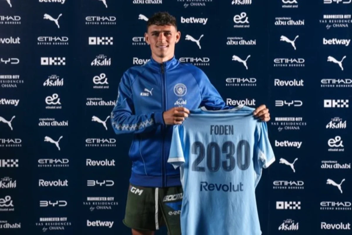 Manchester City anuncia renovação de contrato com Phil Foden até 2030