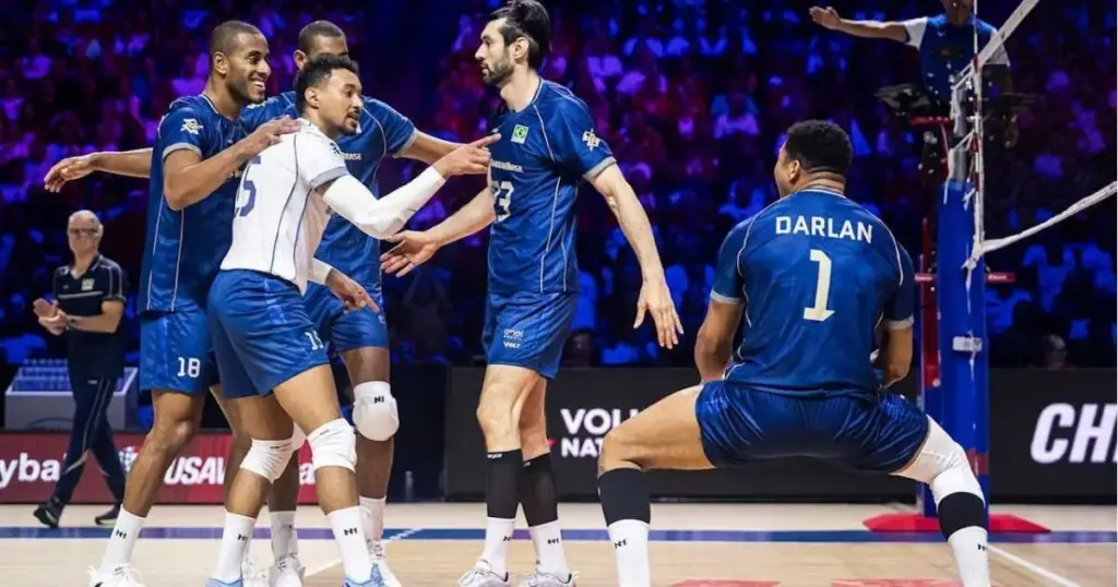China x Brasil: horário e onde assistir à VNL Masculina