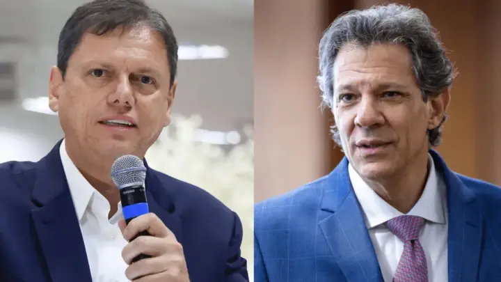 Eleições 2026: Tarcísio forma palanque com 12 partidos; Haddad com 7