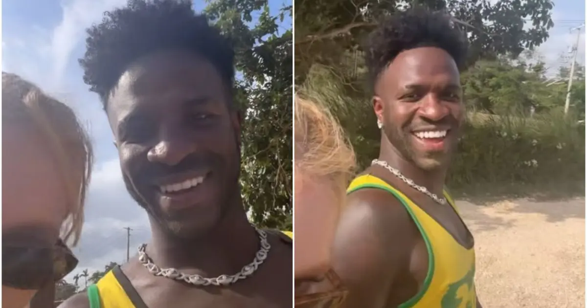 Aparência de Vini Jr. chama atenção em vídeo com Virginia: “Outra pessoa”