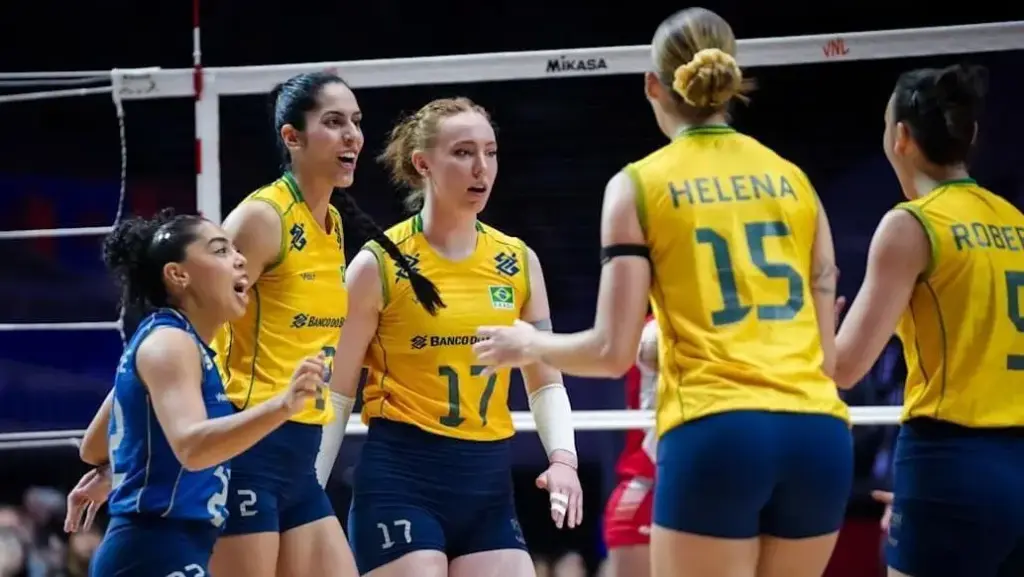 Brasil x Itália: horário e onde assistir à semifinal da VNL feminina 2026