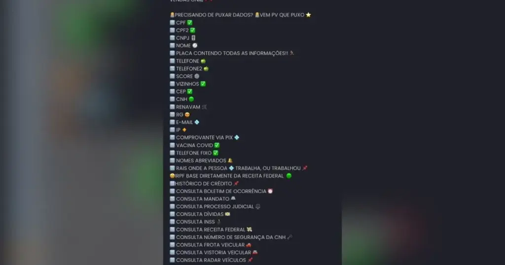 Criminosos tem marketplace de dados para golpes e polícia alerta para IA
