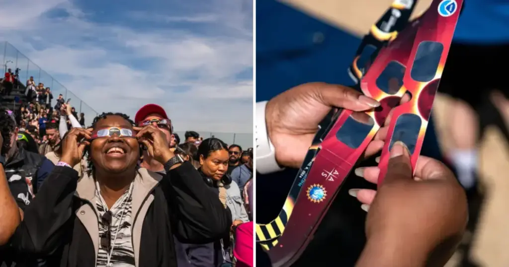 Por que você não deve olhar diretamente para o eclipse solar