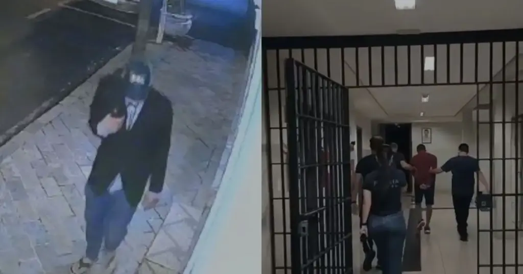Suspeito de esquartejar mulher em SP é preso; vídeo mostra movimentação