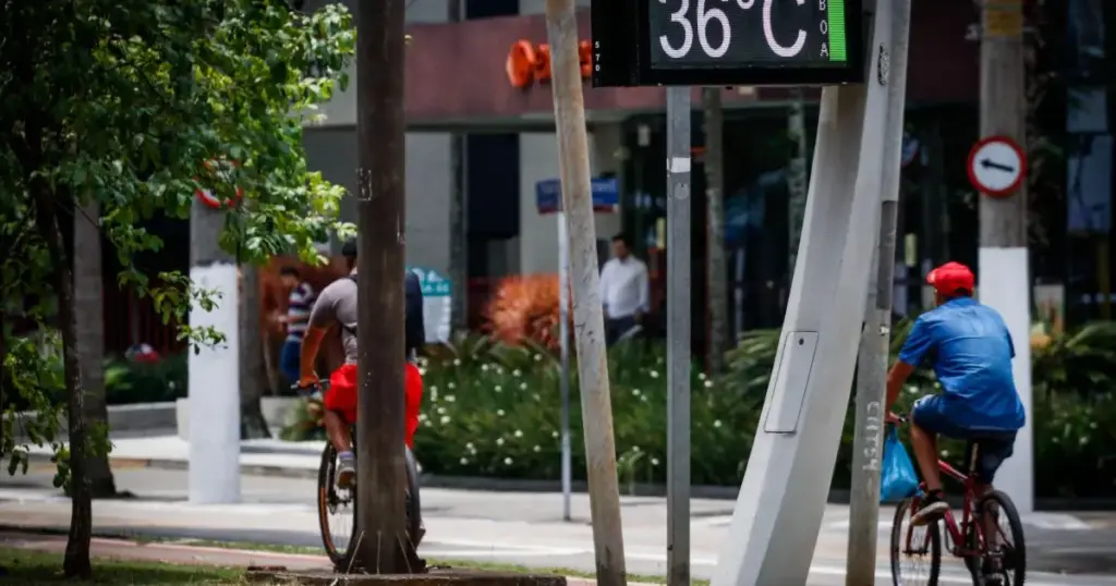 Frente fria derruba temperaturas no Sudeste após calor intenso