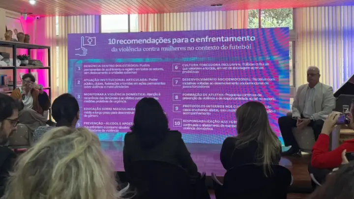 Registros de violência contra mulheres jovens sobem 44% em dias de jogo