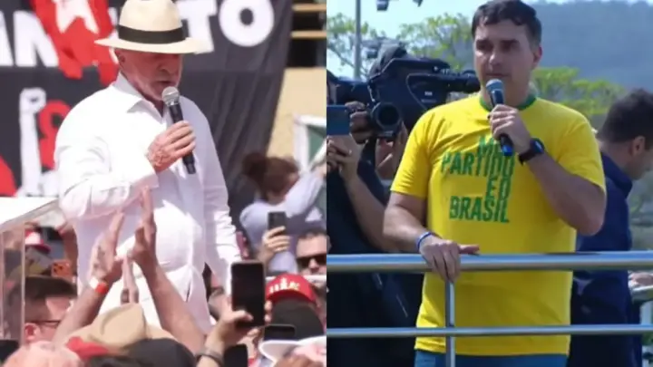 Datafolha: Lula tem 46% dos votos no 2º turno em Minas; Flávio, 42%