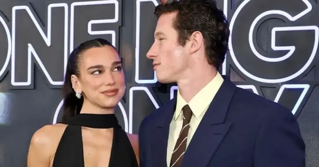 Dua Lipa e Callum Turner comparecem pela 1ª como casal em red carpet