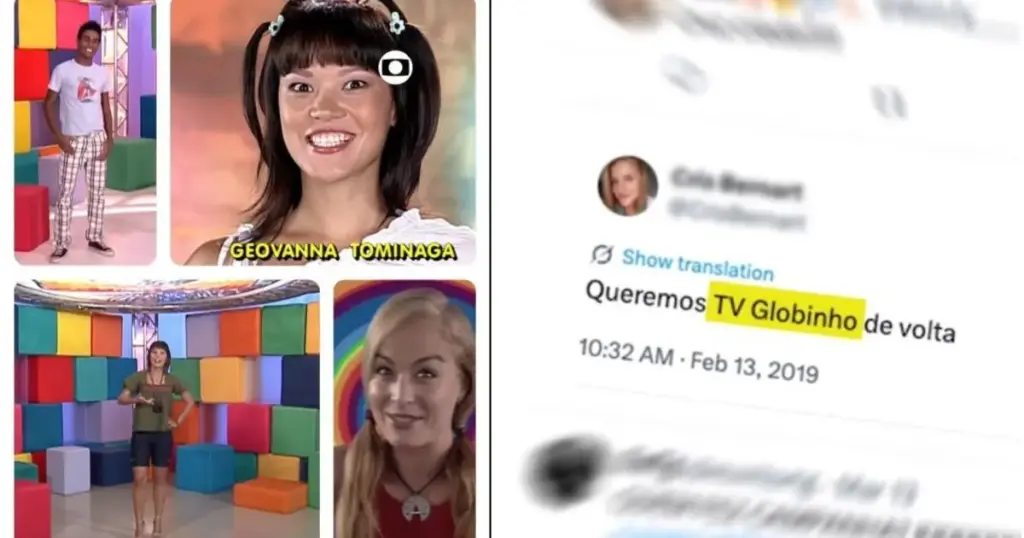 TV Globinho ganhará edição especial no Criança Esperança de 2026