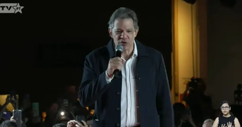 Rico também tem que colaborar com o desenvolvimento nacional, diz Haddad