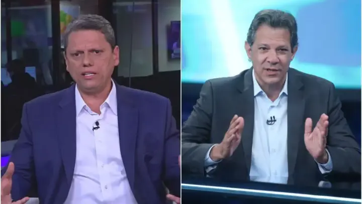 Tarcísio e Haddad definem agendas de lançamento de campanha para o governo