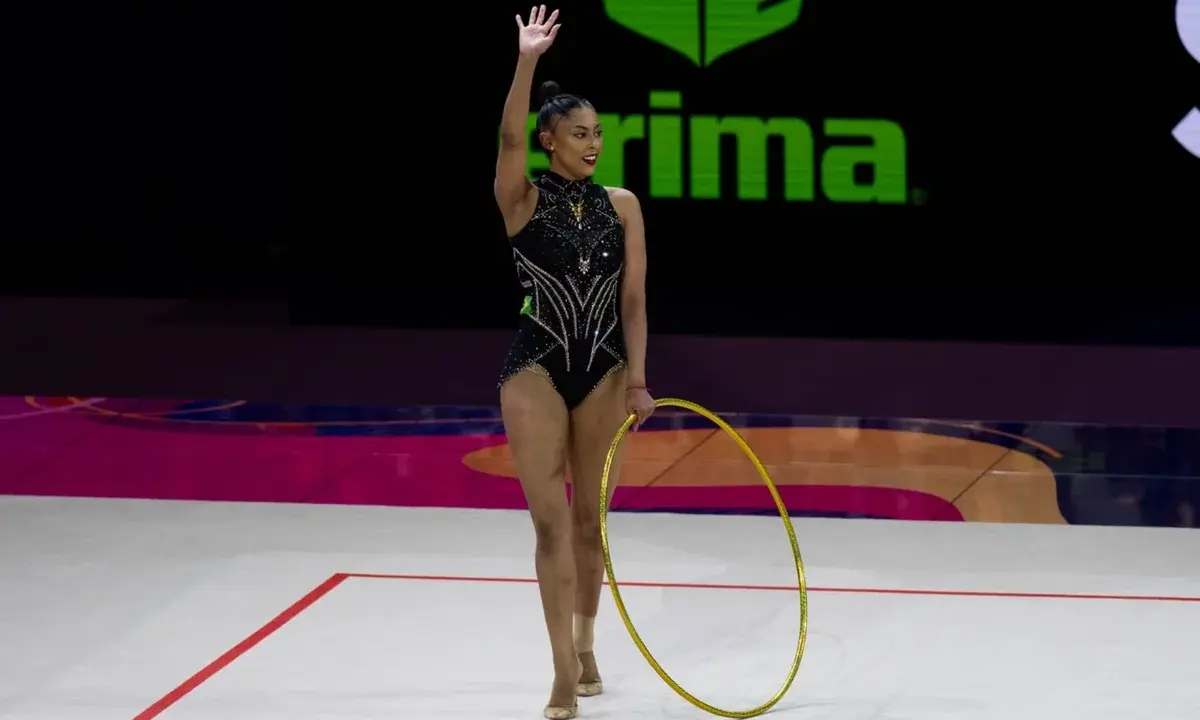 Babi Domingos sonha com final na Ginástica Rítmica: “Estou pronta”