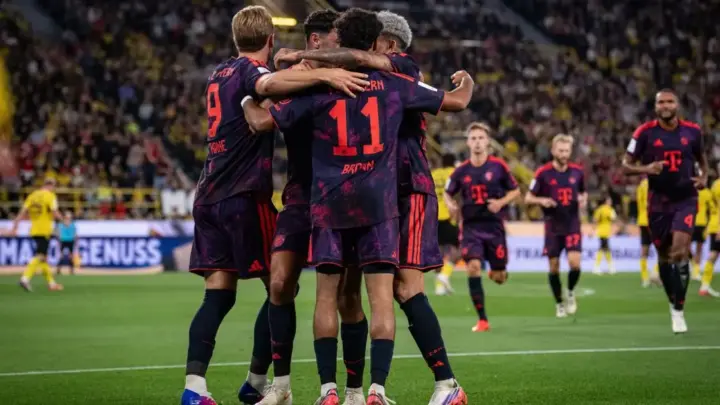 Bayern vence Borussia Dortmund e conquista Supercopa da Alemanha