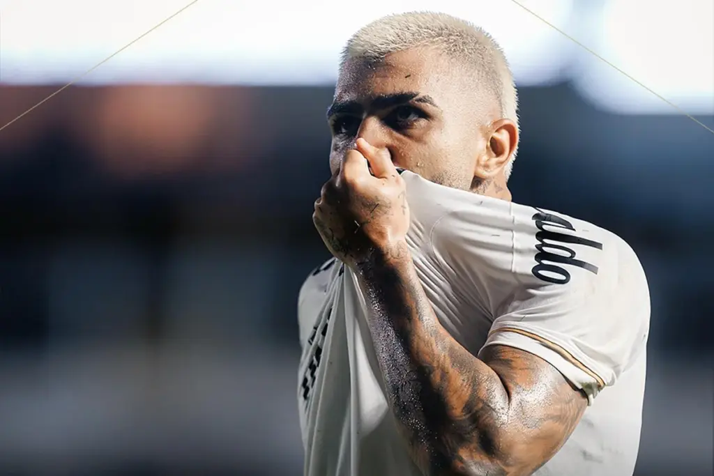 Com passe de Neymar, Gabigol marca o seu centésimo gol pelo Santos