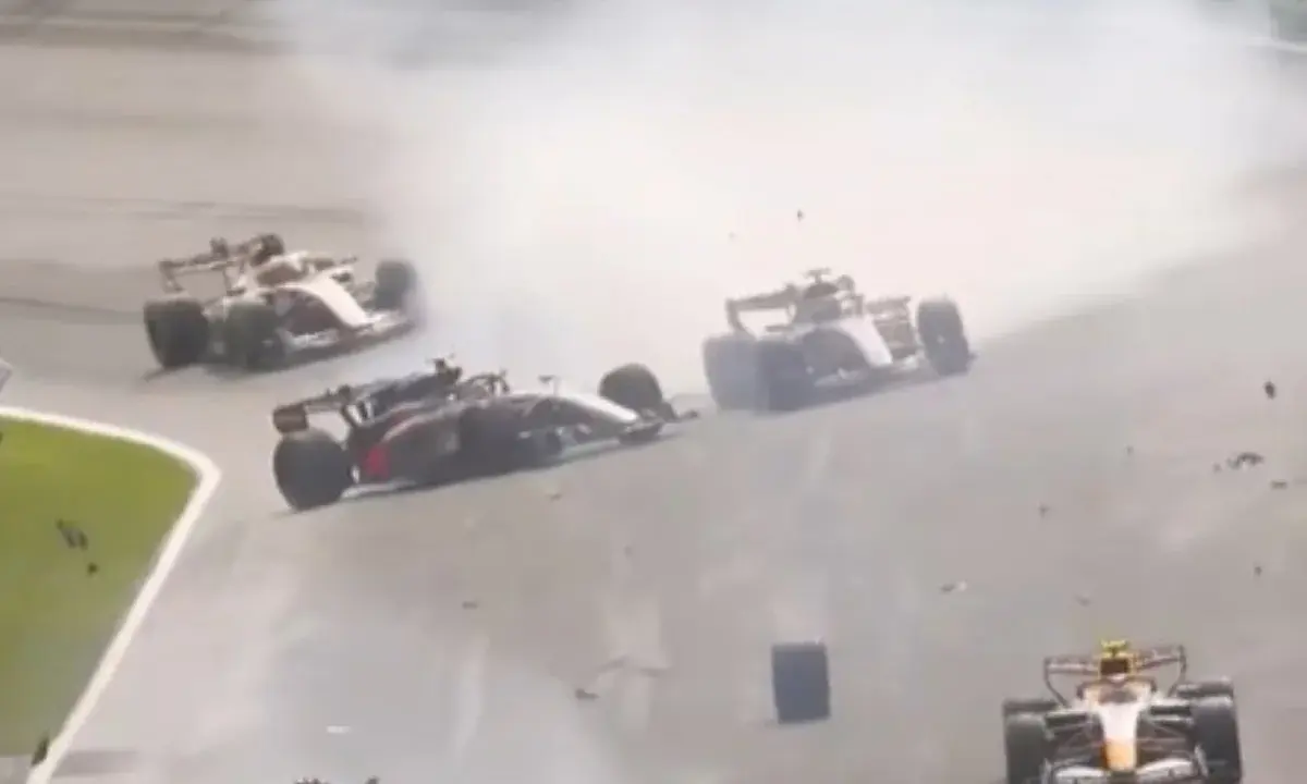 F1: Hulkenberg relata susto ao evitar batida com Bortoleto na Holanda