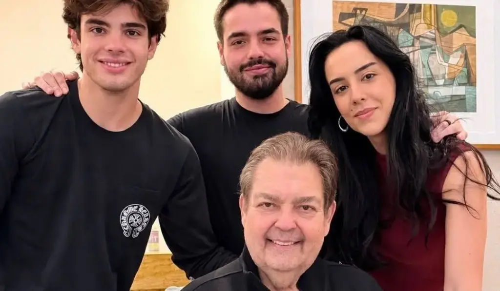 João Silva homenageia Faustão no Dia dos Pais: “Grato por ter você aqui”