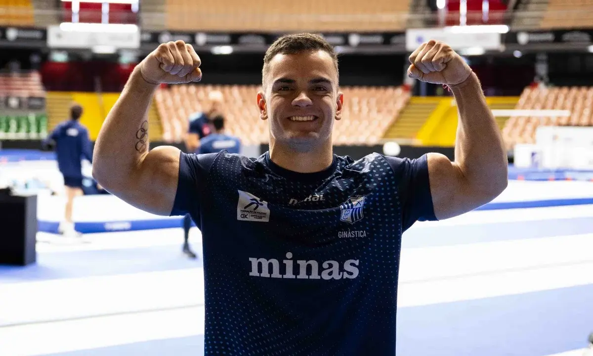 Ginástica: campeão do Troféu Brasil, Caio Souza mira novo ouro no DF