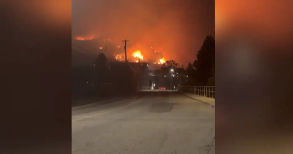 Vídeo: Incêndios florestais atingem província no Canadá