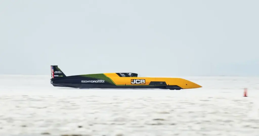 653 km/h: carro a hidrogênio quebra recorde de velocidade nos EUA