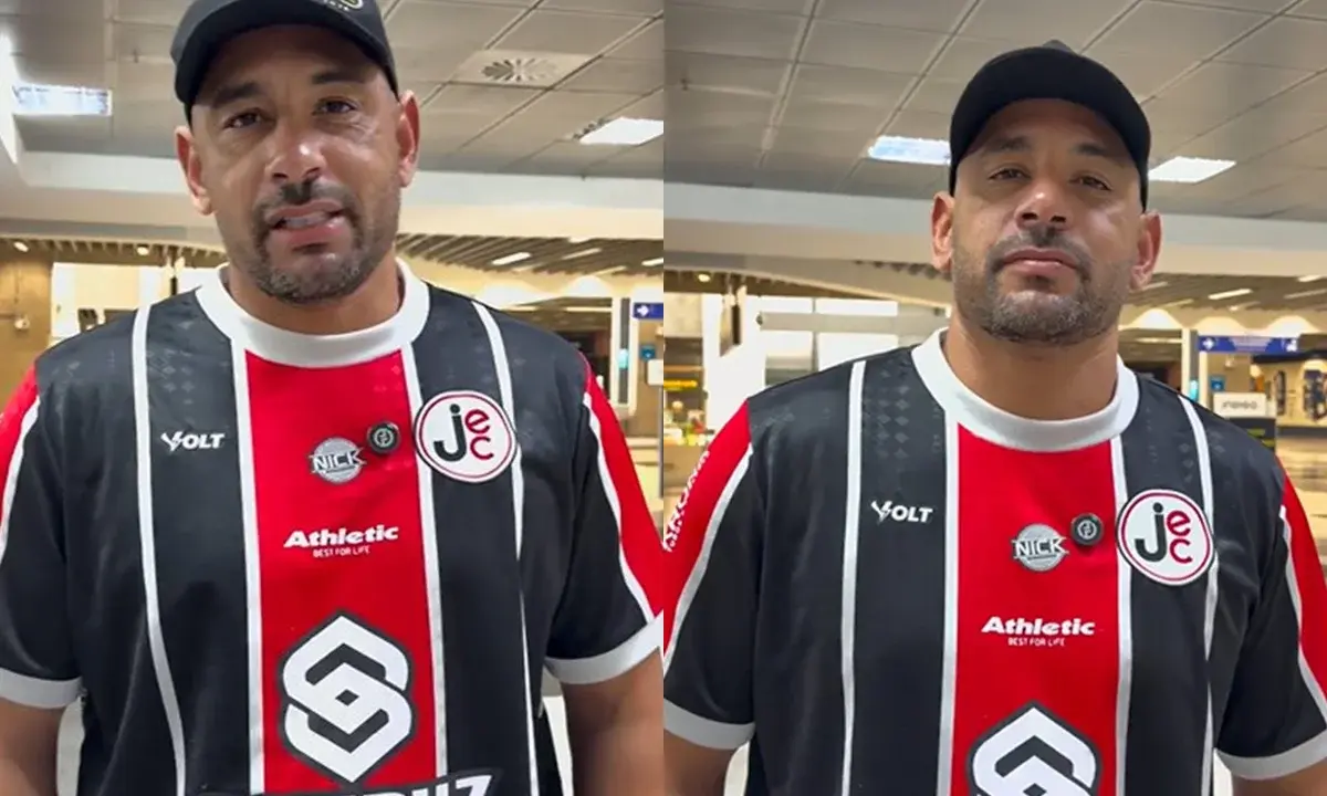Joinville anuncia Diego Souza, ex-Vasco e Palmeiras, como novo técnico