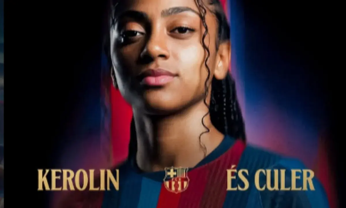 Kerolin chega ao Barcelona como brasileira mais cara da história